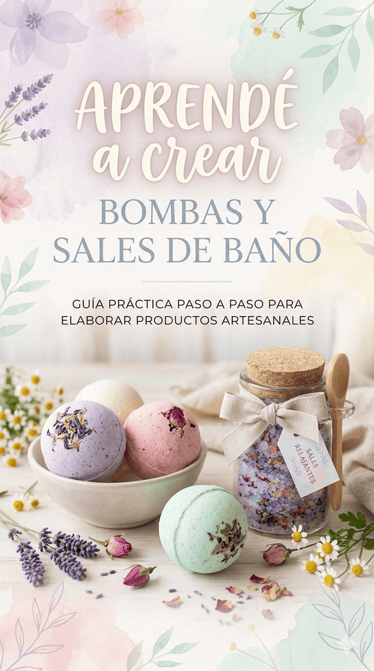 Aprendé a crear Bombas y Sales de Baño